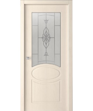Дверь с ПВХ покрытием Алина ДО (Филадельфия Дуб Крем) Дверь с ПВХ покрытием Алина ДО (Филадельфия Дуб Крем)