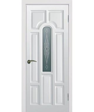 Дверь с ПВХ покрытием Блюз ДО (Мадлен Белый) Дверь с ПВХ покрытием Блюз ДО (Мадлен Белый)