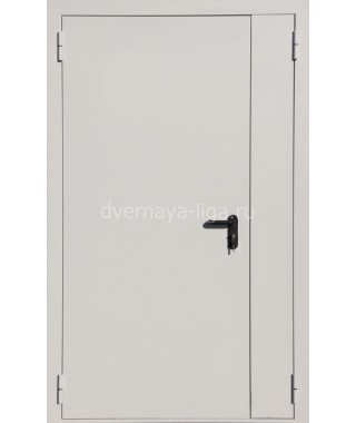 Дверь стальная противопожарная двупольная ДПМ-02(EI-30 EI-60) RAL 7035 Дверь стальная противопожарная двупольная ДПМ-02(EI-30 EI-60) RAL 7035