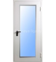 Дверь стальная противопожарная однопольная ДПМО-01(EIW-30,EIW-60) RAL 7035