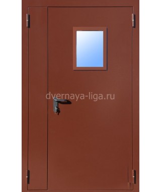 Дверь стальная противопожарная ДПМО-02(EI-30,EI-60) RAL 8017 Дверь стальная противопожарная ДПМО-02(EI-30,EI-60) RAL 8017